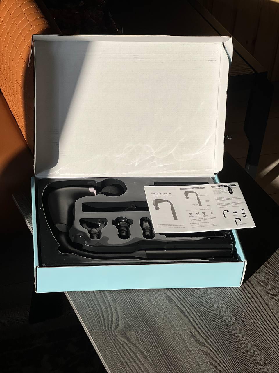 Электромассажер для мышц с 4 сменными насадками (AND LY-777) - фото 2 Электромассажер для мышц с 4 сменными насадками (AND LY-777) - фото 2