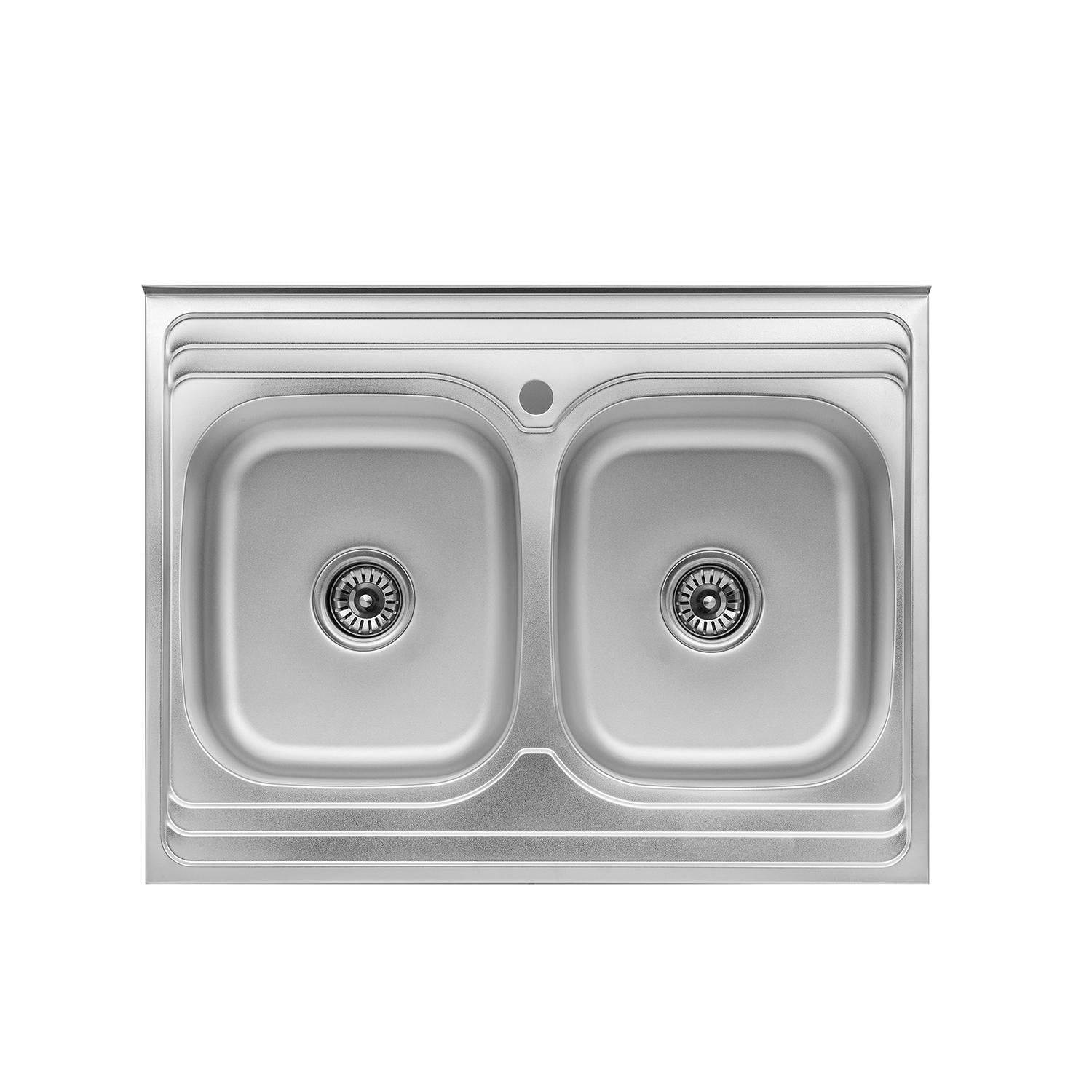 Мойка для кухни Kroner KRP Satin 6080Z 0,8 мм (CV022827) Мойка для кухни Kroner KRP Satin 6080Z 0,8 мм (CV022827)