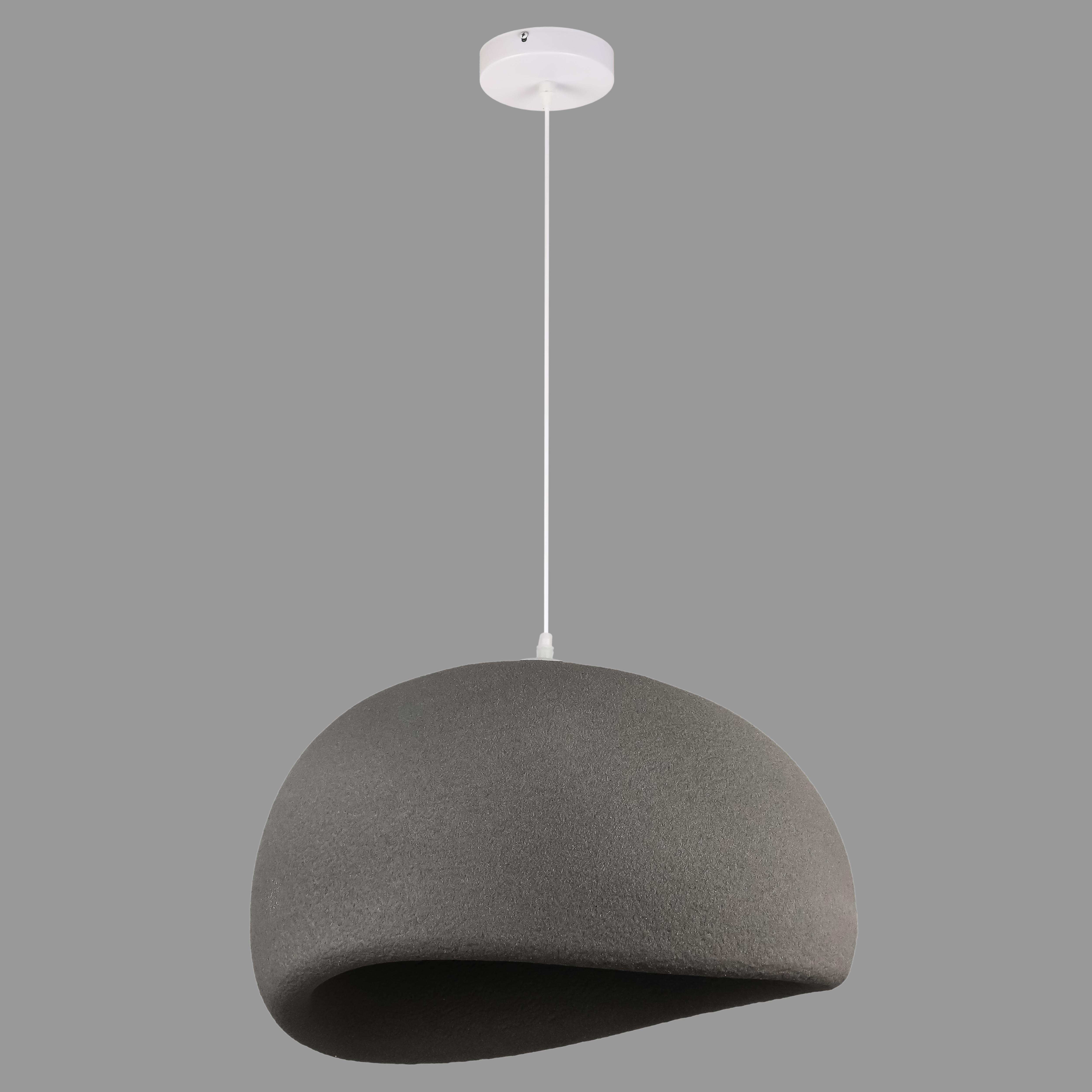 Подвес-люстра гипсовый Облако Ваби Саби 50 см Серый (805-8002-1) Подвес-люстра гипсовый Облако Ваби Саби 50 см Серый (805-8002-1)