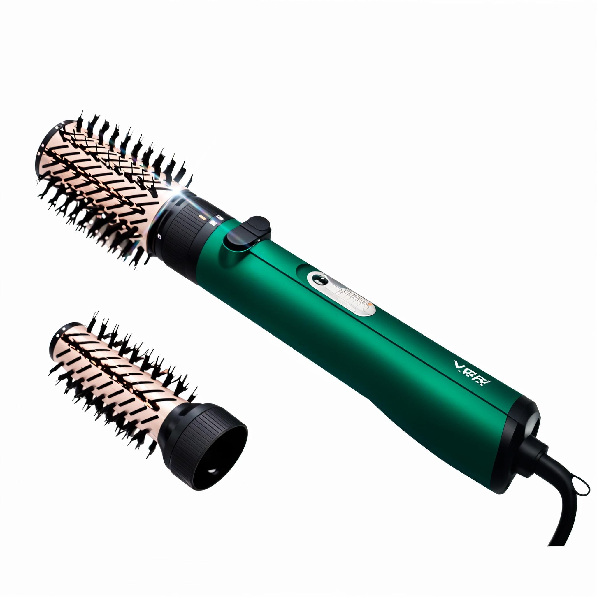 Фен-щетка VGR-498 2в1 для завивки волос 1200 Вт Green (561737214)