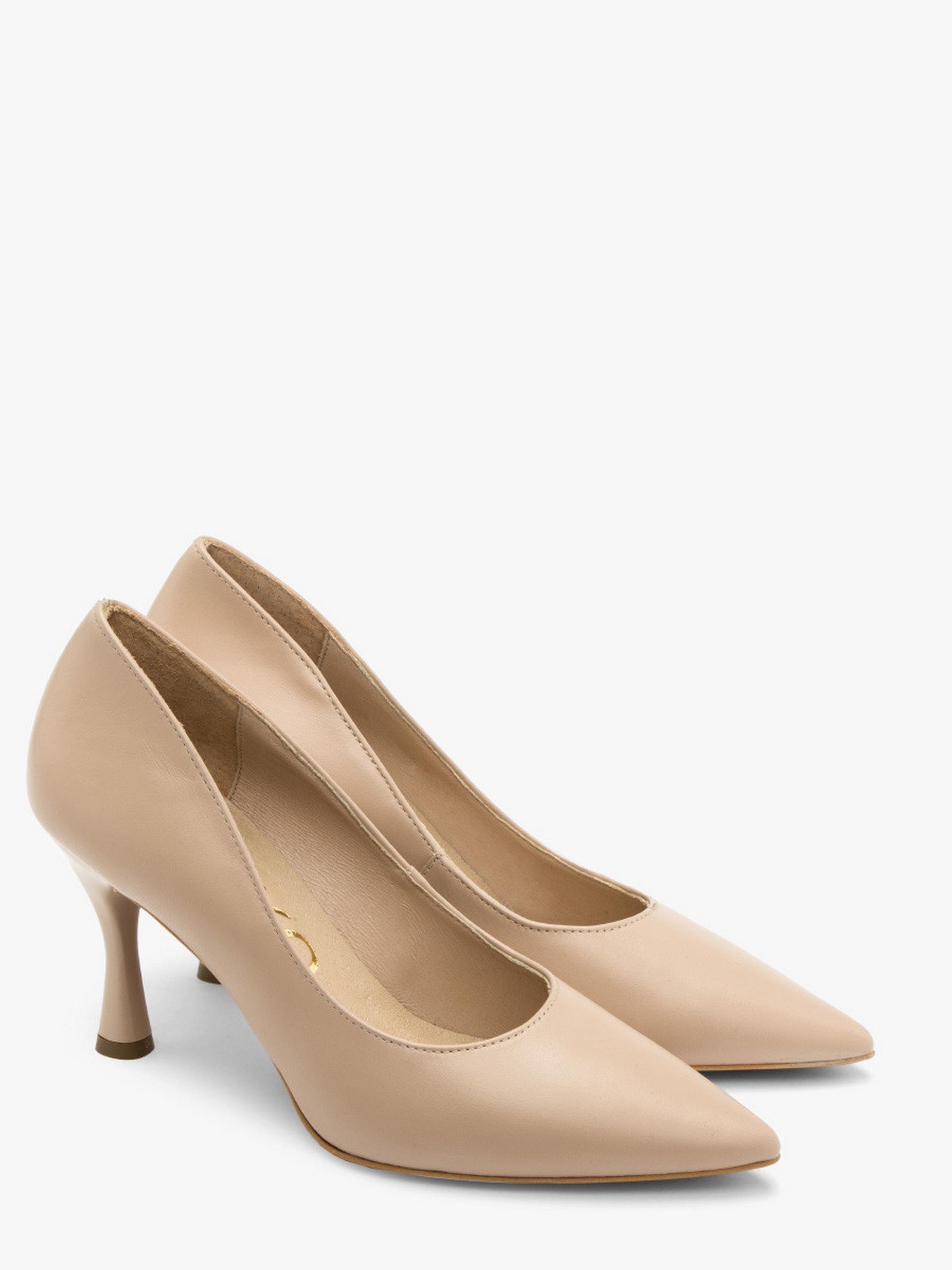 Туфли лодочки на каблуках женские RYLKO р. 39,5 Бежевый (8Z200_T2_3TE)