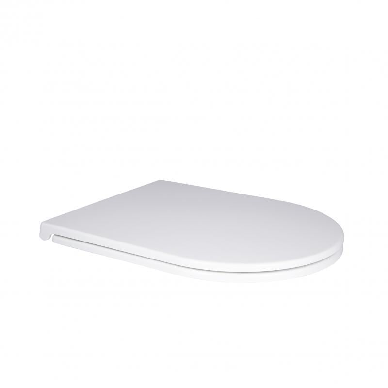 Сидіння для унітаза Qtap Robin/Scorpio з мікроліфтом Slim QT99HY2049W (SD00046077)