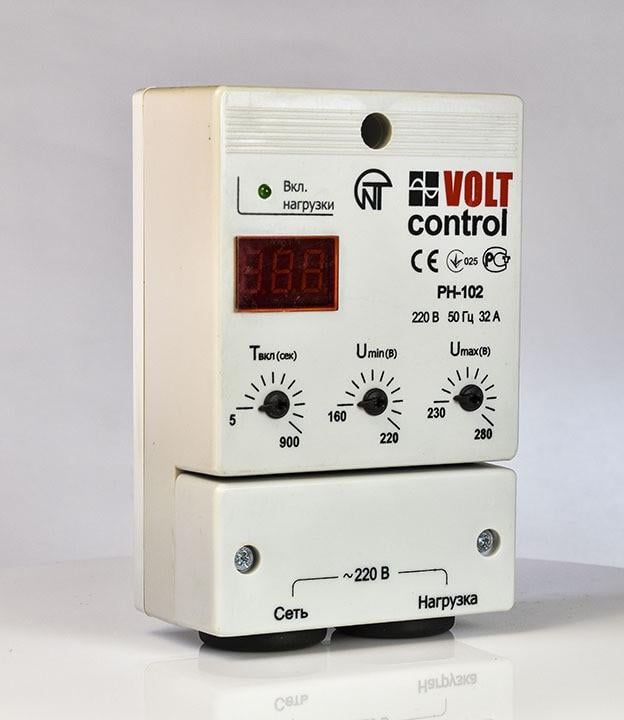 Реле контроля напряжения Новатек Электро РН-102 - фото 2 Реле контроля напряжения Новатек Электро РН-102 - фото 2