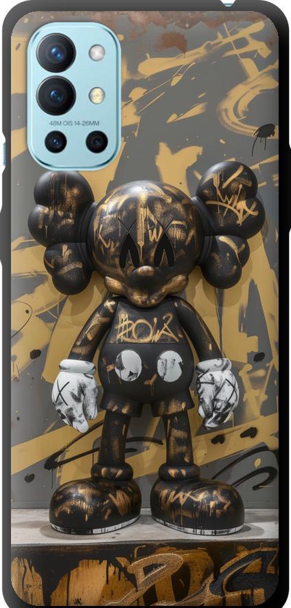 Чехол на OnePlus 9R Bronze kaws (6097b-2326-42517) Чехол на OnePlus 9R Bronze kaws (6097b-2326-42517)
