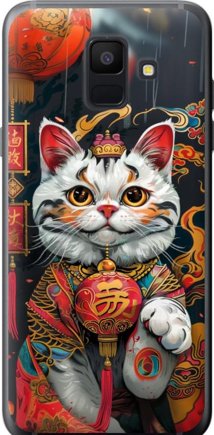 Чехол на Samsung Galaxy A6 2018 China Cat v2 (6135u-1480-42517)