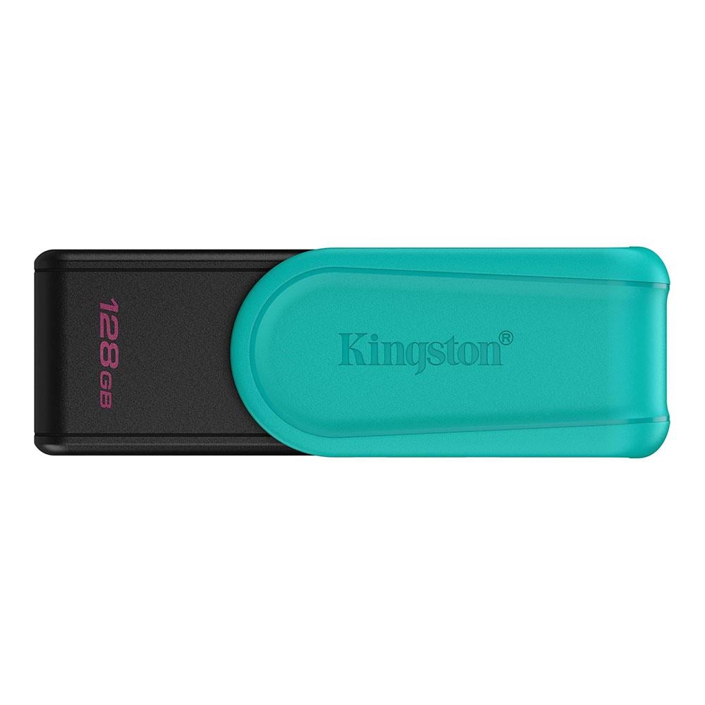 Флеш-накопитель Kingston USB 3.2 DT Exodia S 128GB Black/Turquoise Флеш-накопитель Kingston USB 3.2 DT Exodia S 128GB Black/Turquoise
