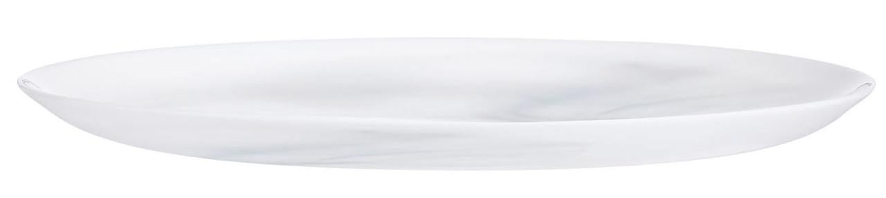 Тарелка обеденная Luminarc Diwali Marble White стеклокерамическая 25 см (Q8840) - фото 2 Тарелка обеденная Luminarc Diwali Marble White стеклокерамическая 25 см (Q8840) - фото 2