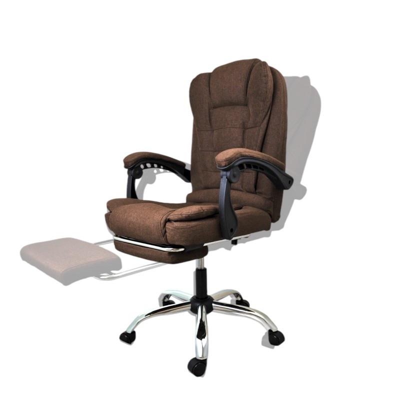 Офисное кресло BOSS КО22 Premium с подножкой Коричневый (17213) - фото 5 Офисное кресло BOSS КО22 Premium с подножкой Коричневый (17213) - фото 5