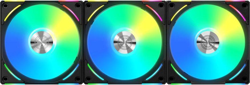 Набор вентиляторов Lian Li Uni Fan AL V2 120-3 ARGB 3pcs Pack 120 мм (G99.12ALV23B.00)