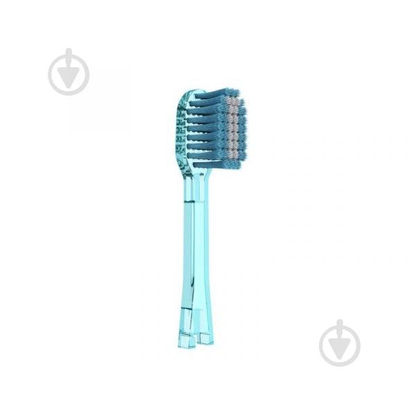 Насадка-щітка іонна IONICKISS Ultra Soft дуже м’яка широка 2 шт. Блакитний (IO23-02O) - фото 2