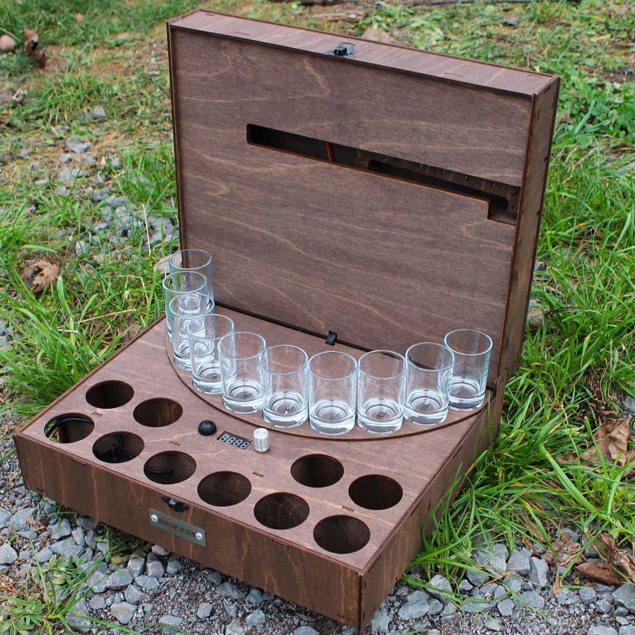 Наливатор для напоїв SHOP-PAN для напоїв на 10 чарок з вбудованим акумулятором (SP01389) - фото 8 Наливатор для напоїв SHOP-PAN для напоїв на 10 чарок з вбудованим акумулятором (SP01389) - фото 8