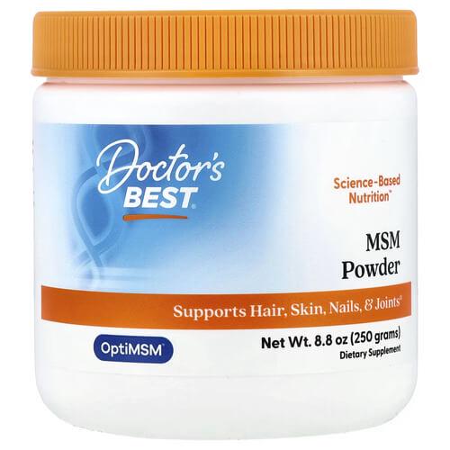 Сера MSM Doctor's Best MSM Powder with OptiMSM 250 г (DRB-00076)