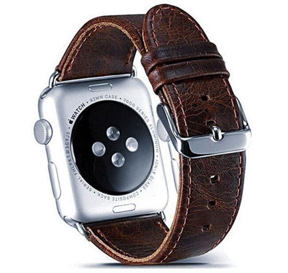 Кожаный ремешок Primo для Apple Watch 38 мм/40 мм Dark Brown (703202405) - фото 3 Кожаный ремешок Primo для Apple Watch 38 мм/40 мм Dark Brown (703202405) - фото 3