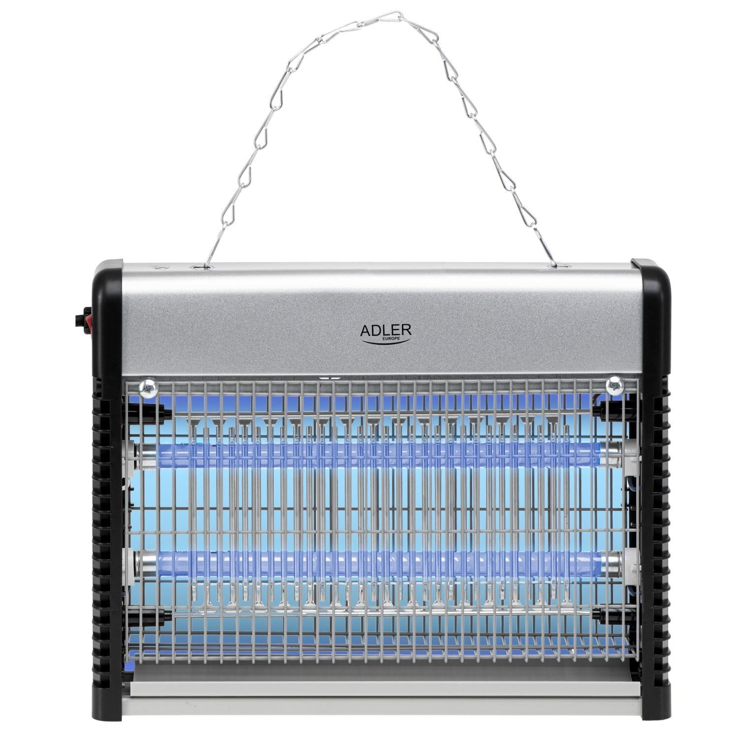 Уничтожитель насекомых Adler AD 7940 LED 9 Вт площадь действия до 150 м2