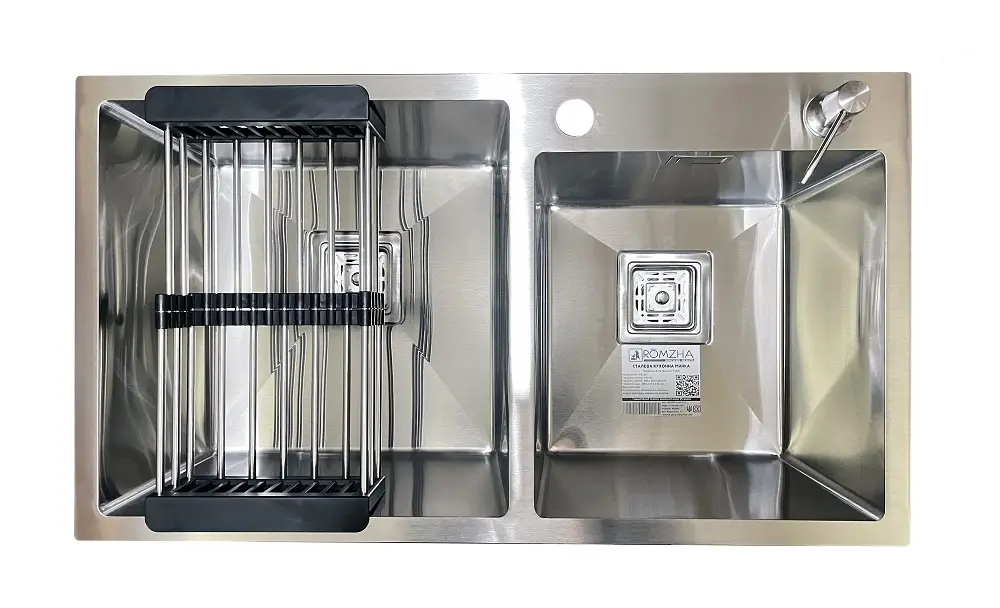 Кухонная мойка Romzha Arta U-750D 800х450 мм (12449463)