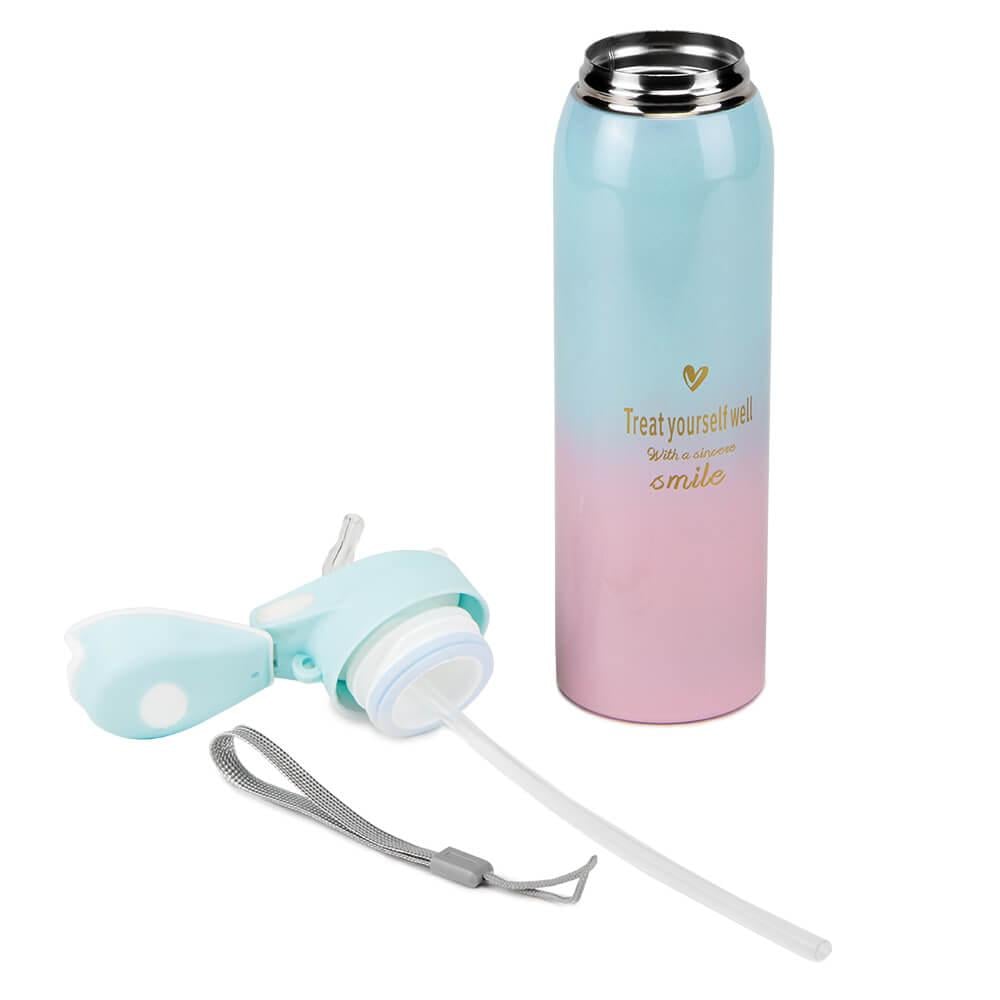 Термос Elisey Happy life 500 мл Блакитний (8935-002) - фото 2