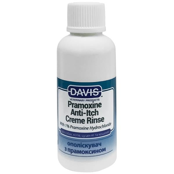 Кондиционер от зуда с 1% прамоксин гидрохлоридом для собак и котов Davis Pramoxine Anti-Itch Creme Rinse (PCRR50)