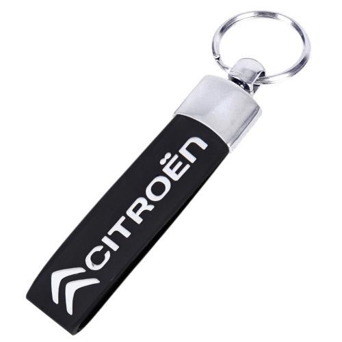 Брелок CITROEN с резиновым ремешком Черный (00000054278)