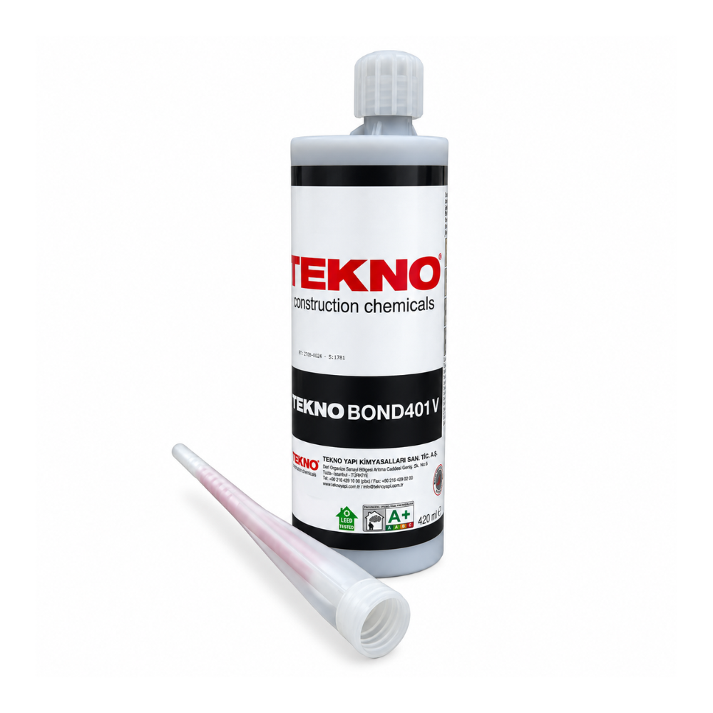 Химический анкер бесстирольный винилестерный Teknobond 401 V для бетона кирпича и камня 420 мл (TB401V) Химический анкер бесстирольный винилестерный Teknobond 401 V для бетона кирпича и камня 420 мл (TB401V)