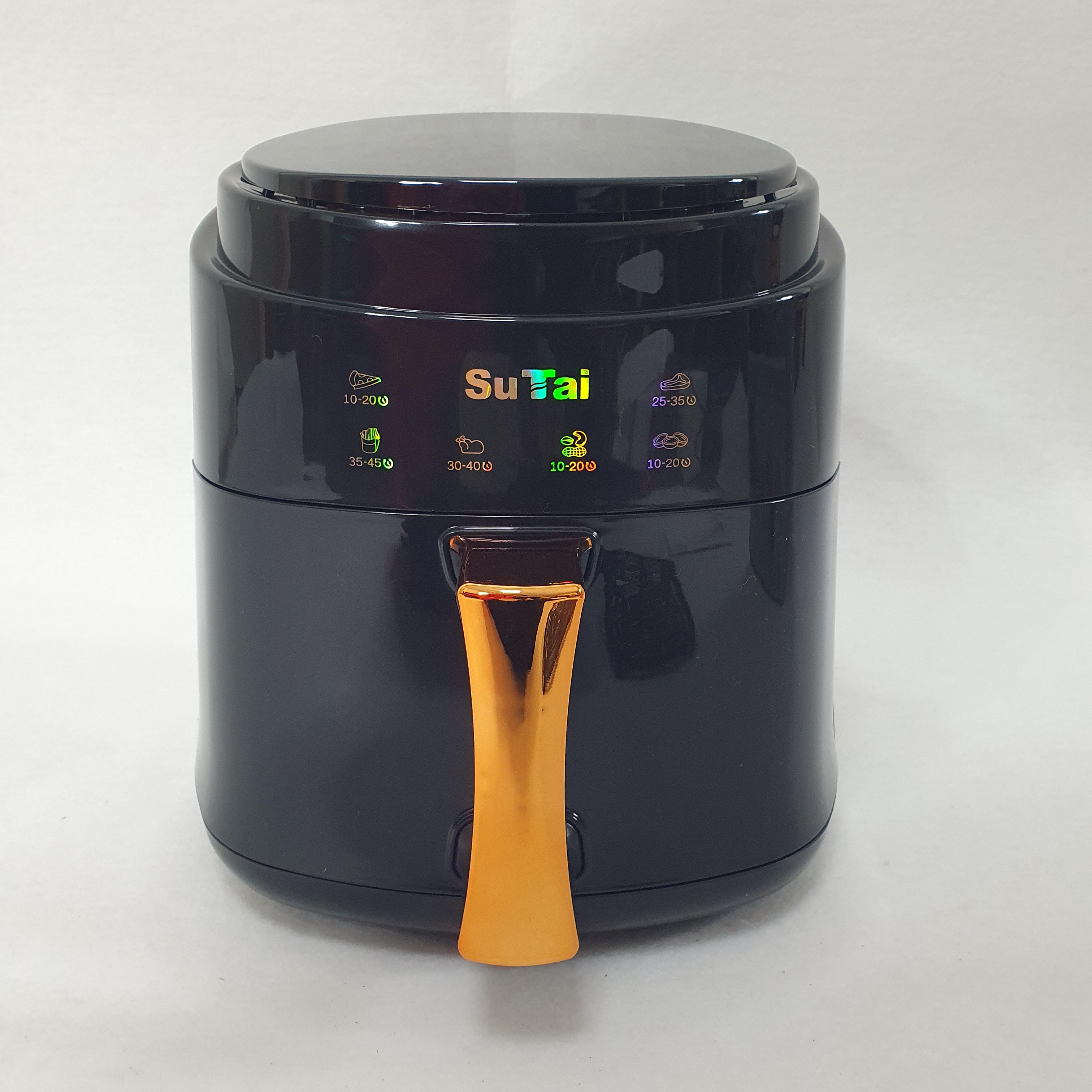 Мультипечь электрическая Air Fryer Su Tai для приготовления без растительного масла 8 л Черный (ST-805)