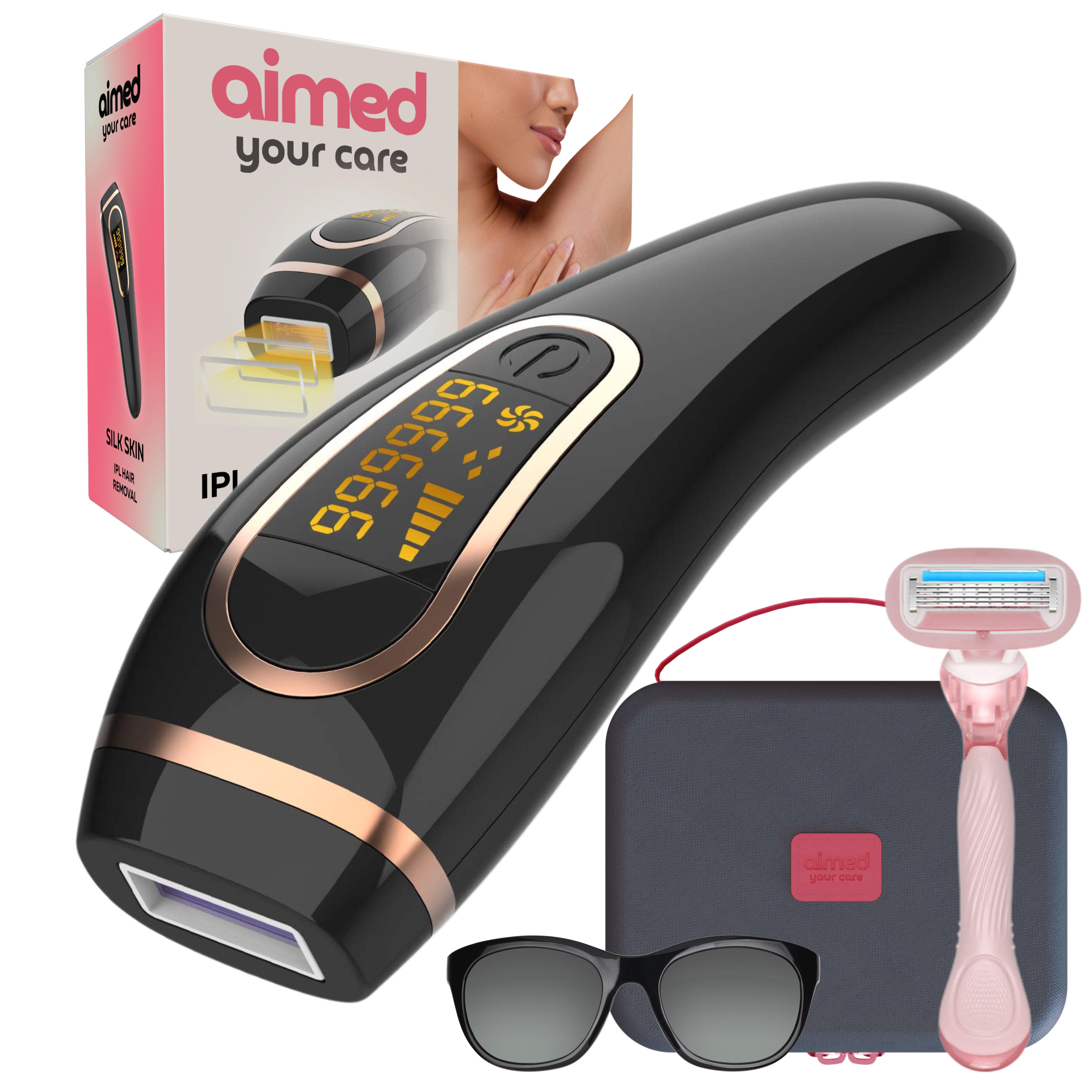 Фотоэпилятор AIMED Silk Skin IPL Intensed Pulse Light Черный (16862236) Фотоэпилятор AIMED Silk Skin IPL Intensed Pulse Light Черный (16862236)