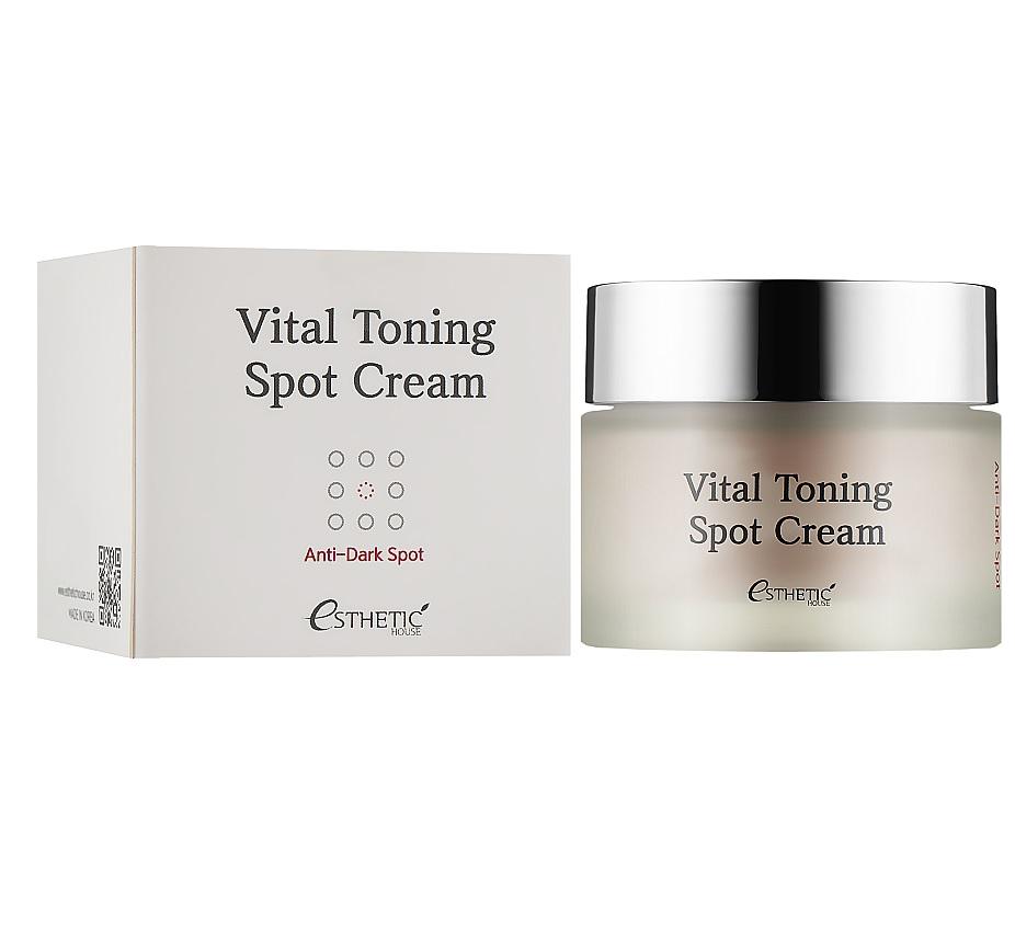 Тонізуючий крем для обличчя проти пігментації Esthetic House Vital Toning Spot Cream 50 мл (8809450012494)