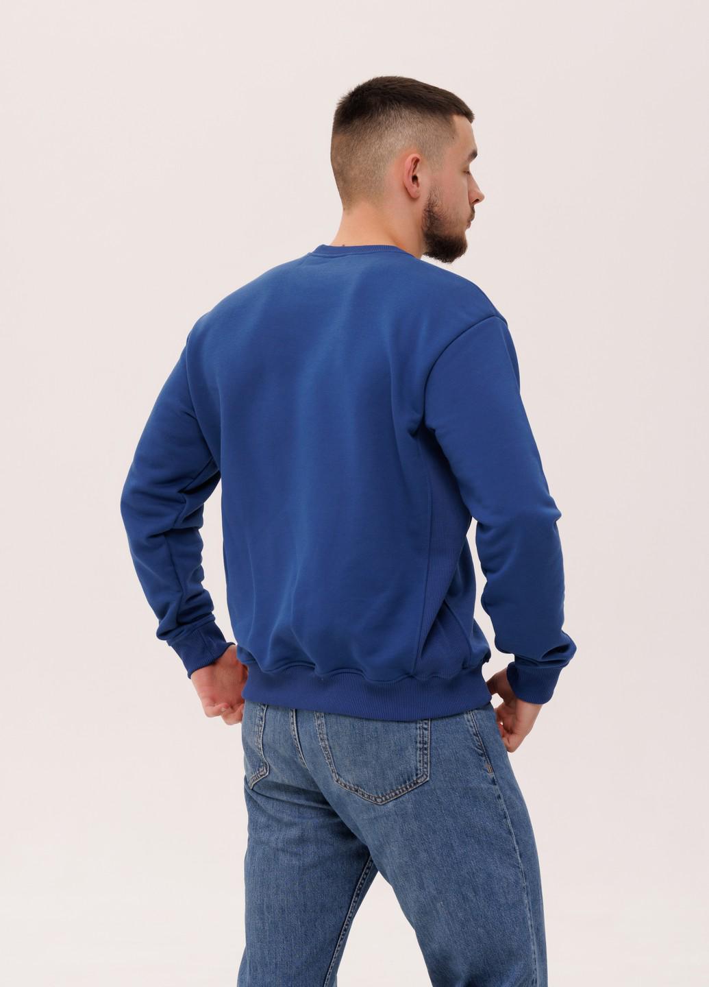 Світшот чоловічий Наталюкс L Джинс темний (3714559402131) - фото 5 Світшот чоловічий Наталюкс L Джинс темний (3714559402131) - фото 5