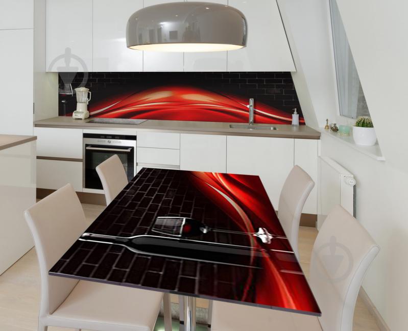 Наклейка 3Д виниловая на стол Zatarga «Жгучая страсть» 600х1200 мм (Z184117st) Наклейка 3Д виниловая на стол Zatarga «Жгучая страсть» 600х1200 мм (Z184117st)