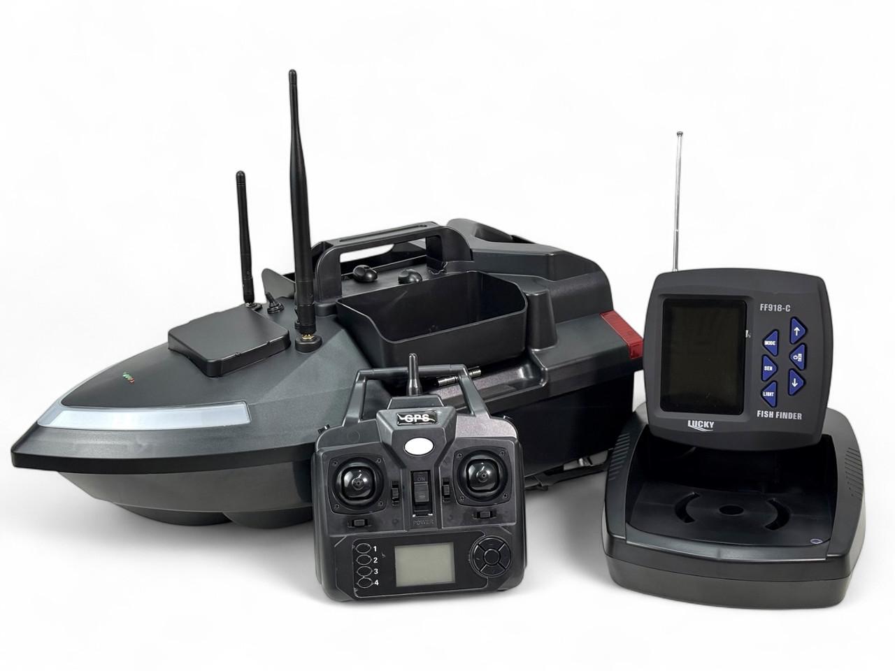 Короповий кораблик Hirisi V020 GPS автопілот з ехолотом Lucky FF918-C