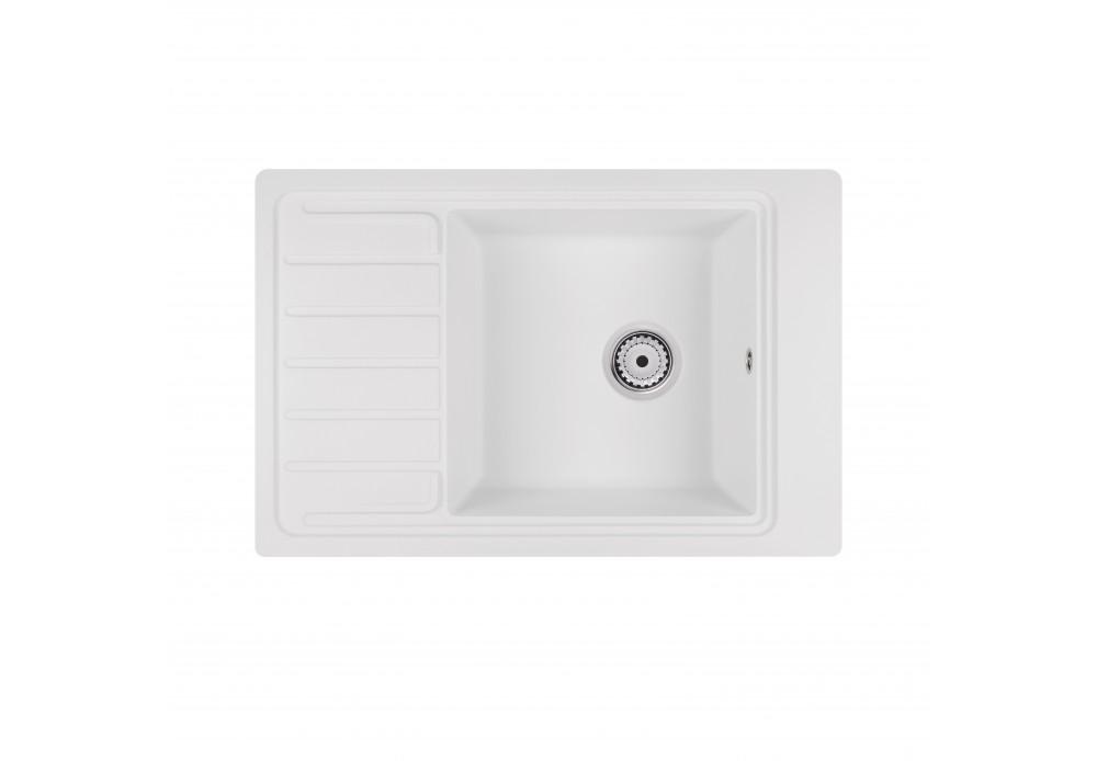 Кухонная мойка Q-tap CS 7751 White (QTCS7751WHI)