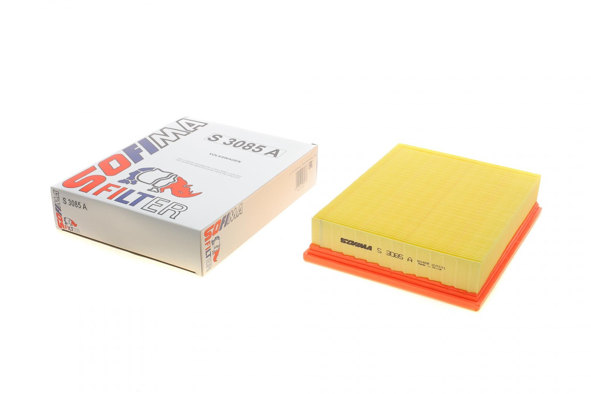 Фільтр повітряний SOFIMA для VW T4 2,0-2,8 i/1,9-2,5 D 96-03- (S 3085 A)