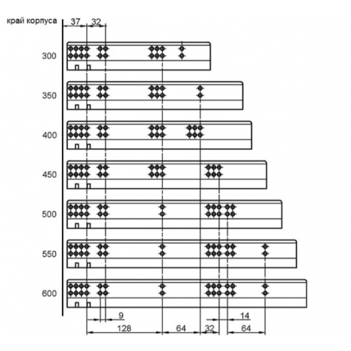 Направляючі прихованого монтажу Muller Max 3D SC 550 для ДСП 18 мм 2 шт. (714706) - фото 5 Направляючі прихованого монтажу Muller Max 3D SC 550 для ДСП 18 мм 2 шт. (714706) - фото 5