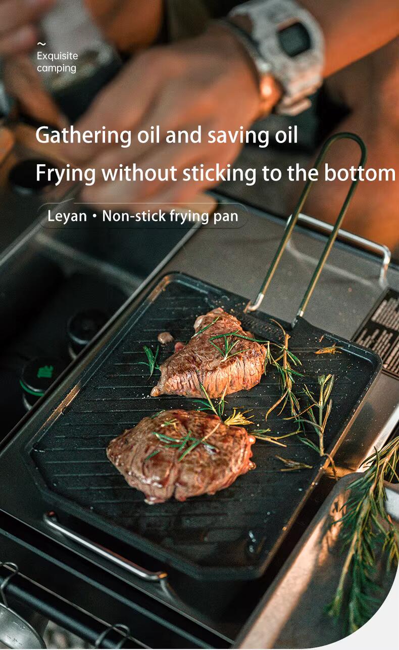 Сковорода для гриля Naturehike с антипригарным покрытием Black (83672) - фото 13 Сковорода для гриля Naturehike с антипригарным покрытием Black (83672) - фото 13