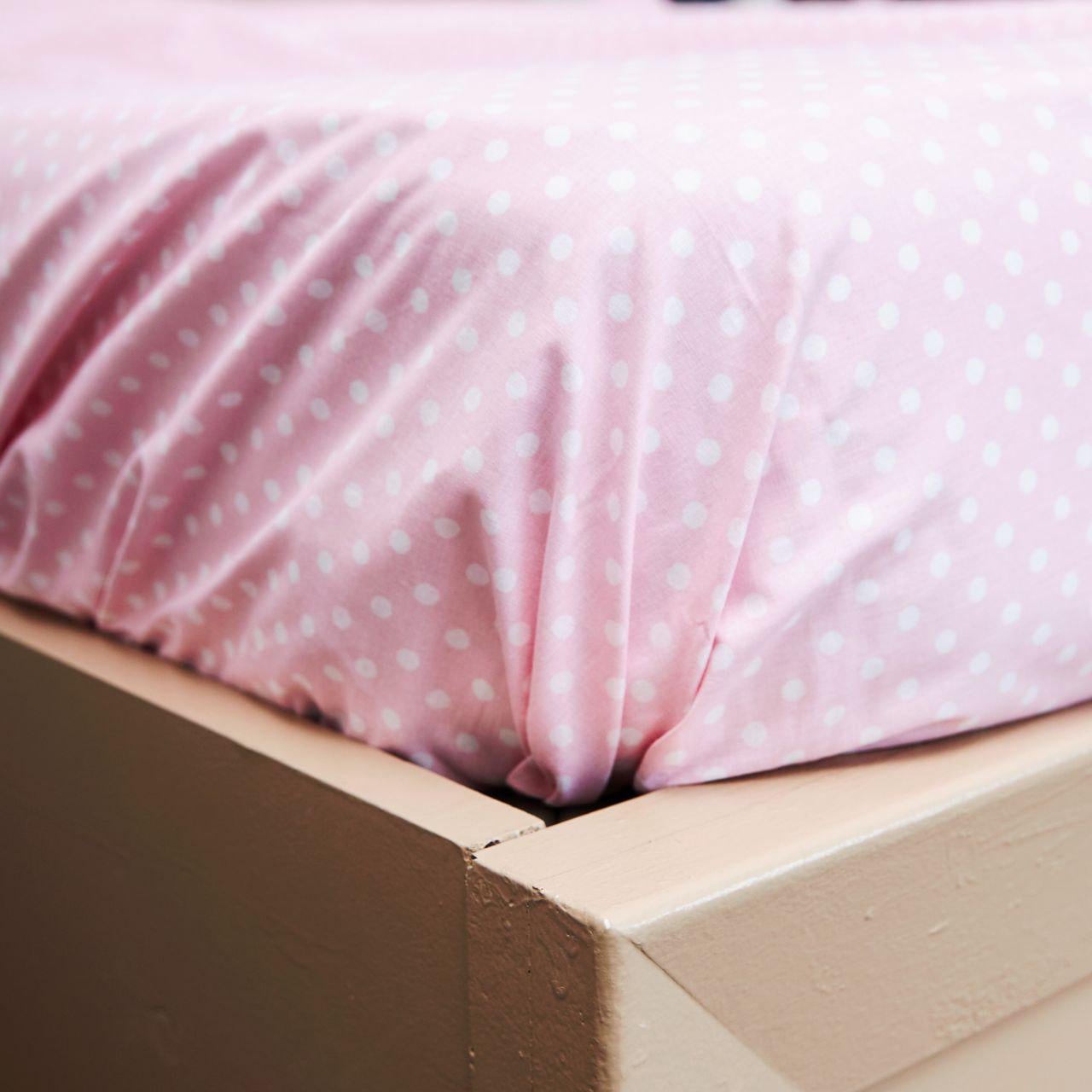 Простынь на резинке Французский кот ранфорс 140х190х25 см (8016506)