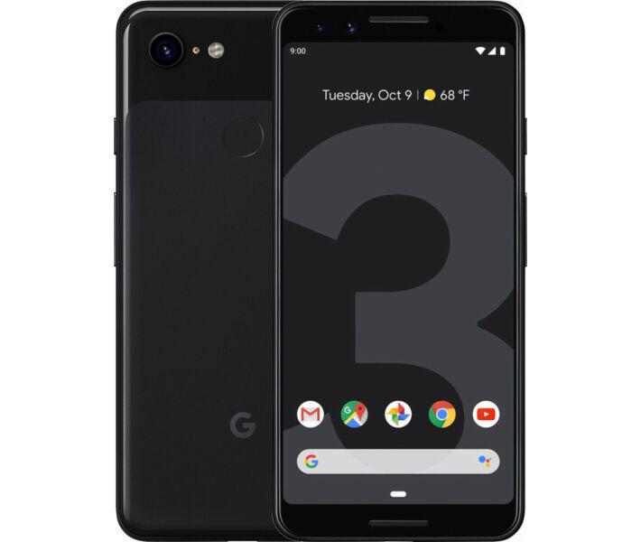 Смартфон Google Pixel 3 4/128 Gb Just Black (15126000)