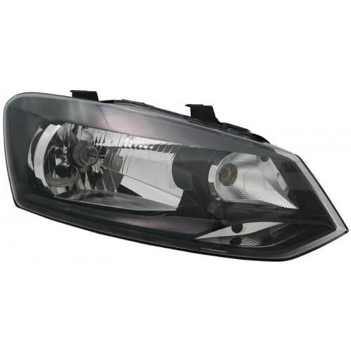 Фара передняя правая Volkswagen Polo 2009-2014 H4 (6RU941016)