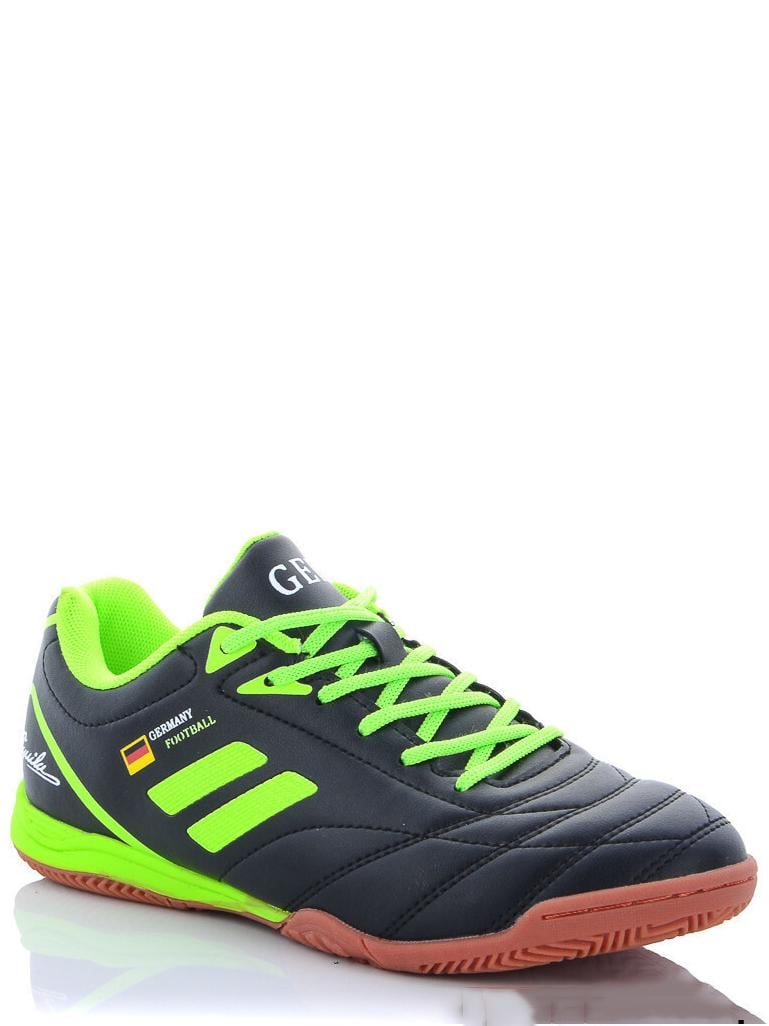 Футзалки на резиновой подошве Demax BN1924-1Z р. 38 Черно-салатовый