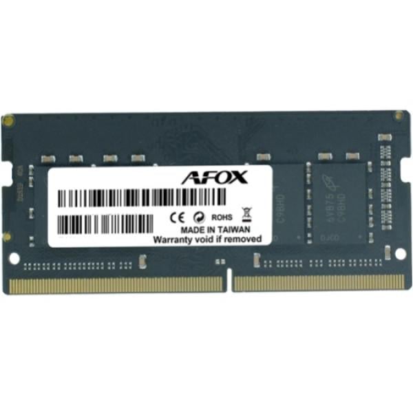 Оперативна пам'ять для ноутбуків AFOX SO-DIMM DDR4 3200MHz 16Gb (602241)