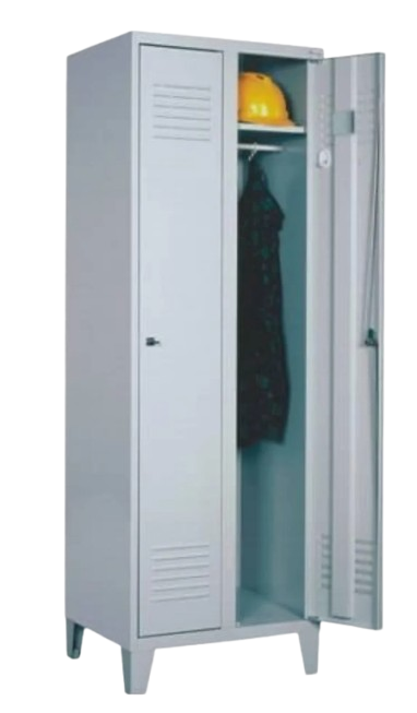 Шкаф металлический для одежды Sum 321 на ножках (32410338)