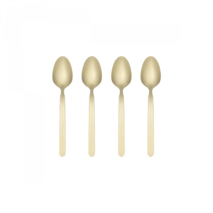 Набор ложек для эспрессо Blomus Stella 4 пр. Золотой