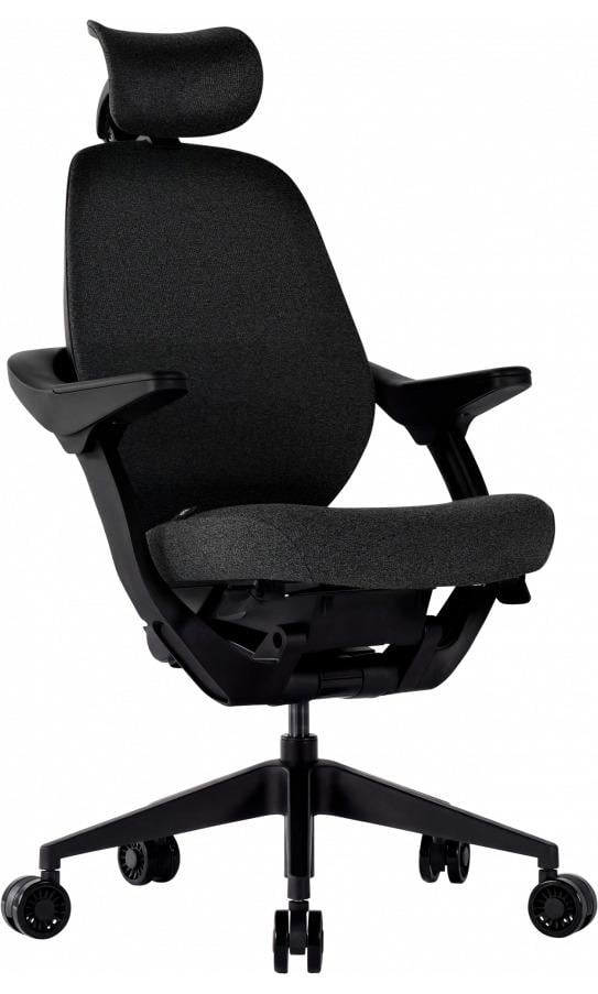 Офисное кресло GT Racer B-6333 Fabric Dark Grey/Black (35359190)
