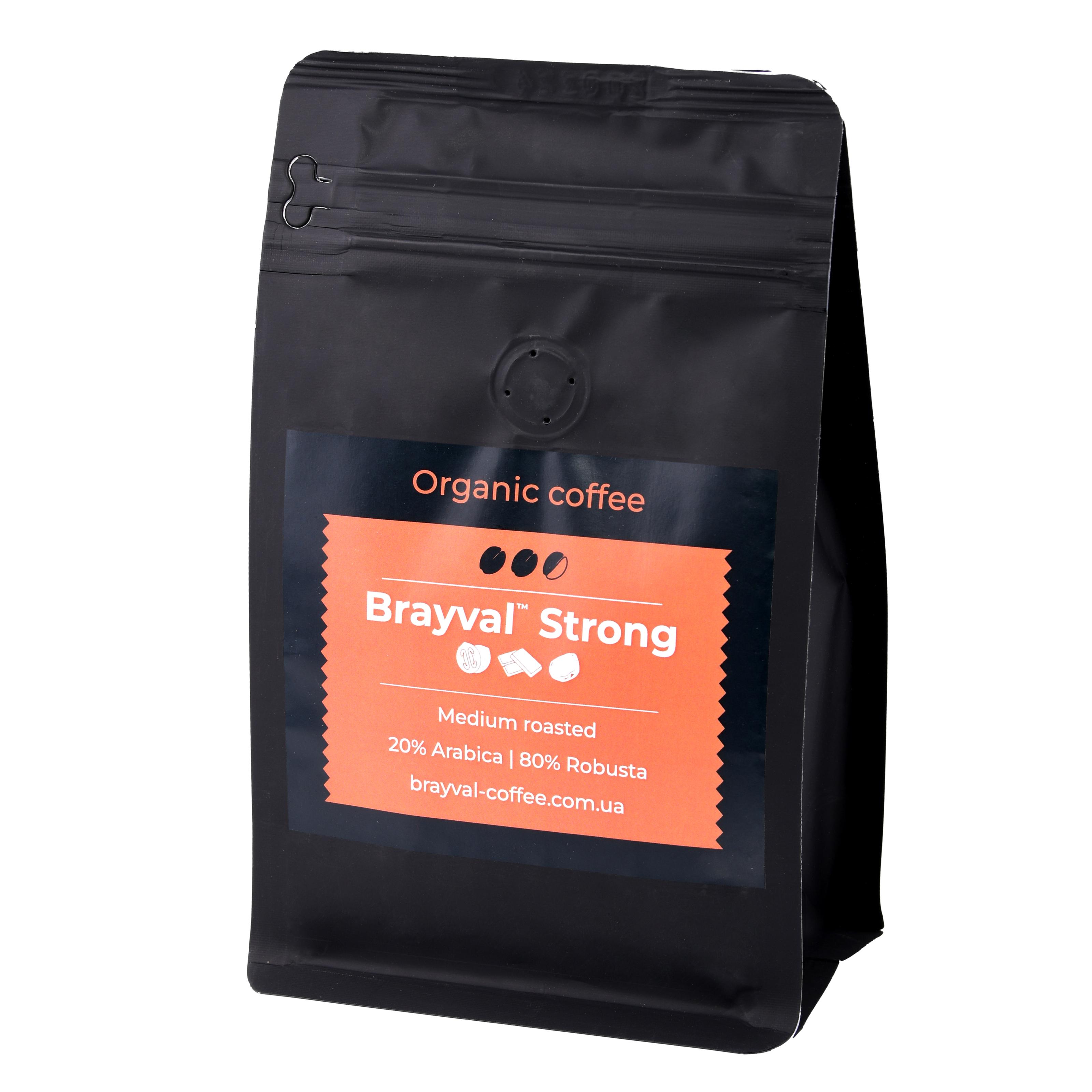 Кофе в зернах Brayval-coffee Strong 200 г (200200.2)