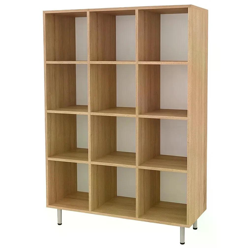 Шкаф для горшков 12 мест ЛДСП для дошкольных учреждений Дуб сонома