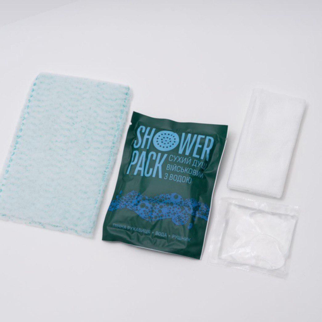 Сухой душ военный с водой SHOWER PACK - 5 шт.