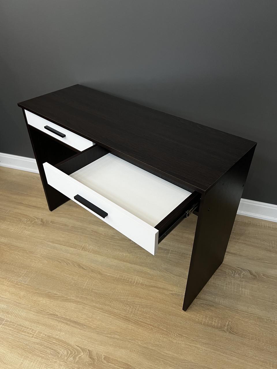 Туалетний столик Амелія 1100х760х400 мм Дуб венге магія/Німфеа альба - фото 7 Туалетний столик Амелія 1100х760х400 мм Дуб венге магія/Німфеа альба - фото 7