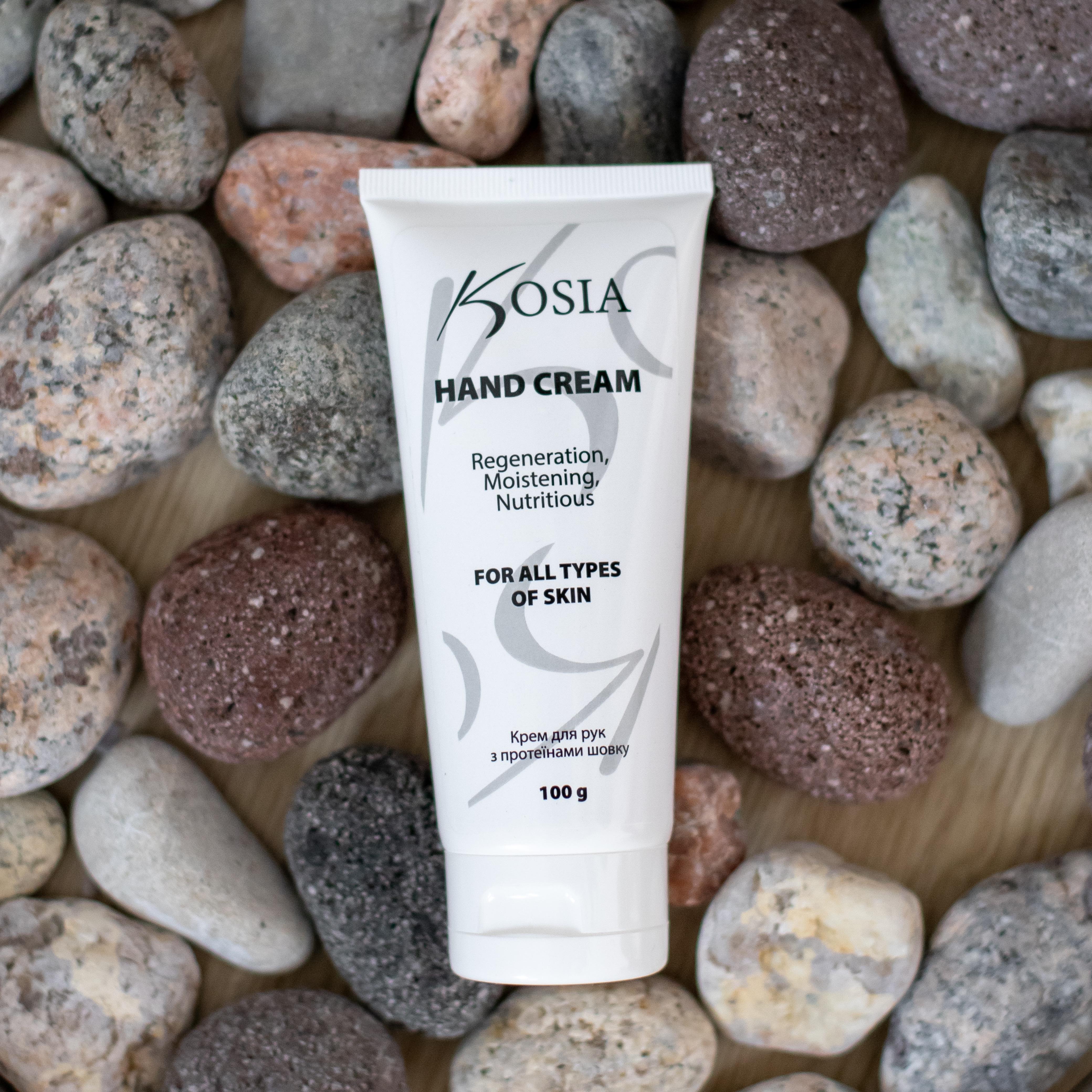 Крем для рук KOSIA Hand Cream з протеїнами шовку