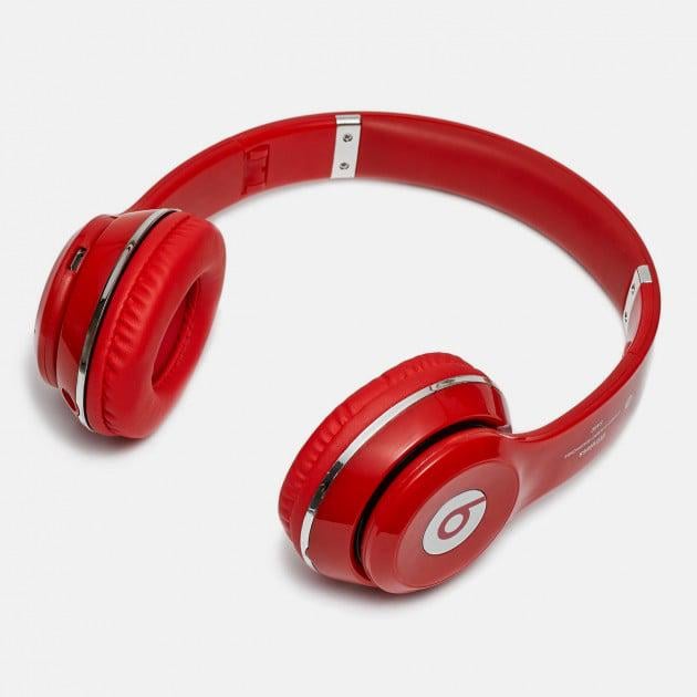 Наушники беспроводные MDR S460 Bluetooth с FM и MP3 Красные