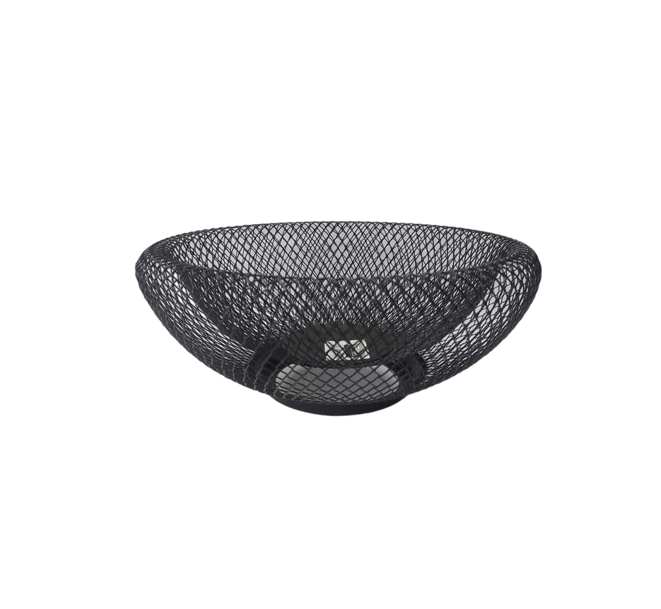 Фруктовница металлическая Dynasty 13х29 см Черный