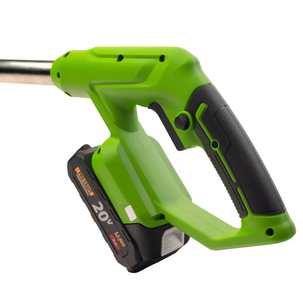 Коса аккумуляторная ProCraft PTA24 с 2 аккумуляторами и зарядным устройством с 3 насадками - фото 8 Коса аккумуляторная ProCraft PTA24 с 2 аккумуляторами и зарядным устройством с 3 насадками - фото 8