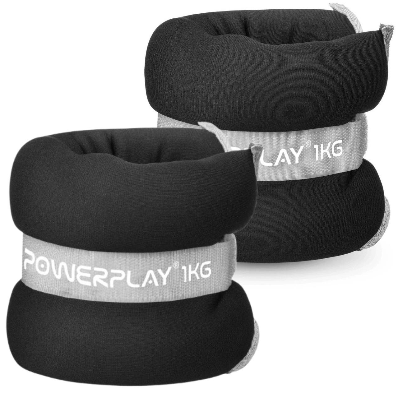 Утяжелители-манжеты для ног и рук PowerPlay PP-4349 Ankle/Wrist Weights 2 шт./1 кг Черный (A-013244) - фото 5 Утяжелители-манжеты для ног и рук PowerPlay PP-4349 Ankle/Wrist Weights 2 шт./1 кг Черный (A-013244) - фото 5